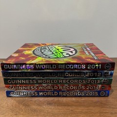 Guinness World Records 2011, 2012, 2013, 2014 & 2015 HardCover Set Of 5 Books