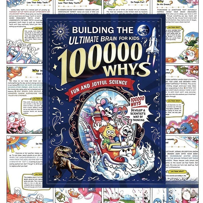 100000 Whys: Ultimate Brain Building Science Book for Kids English Edition