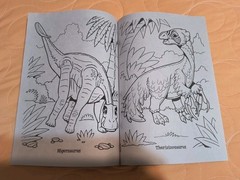 DINO CLASH! Dinosaurs Coloring/Activity Book with Tear/Share Pages 🆕🆓 shipping