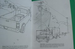 TRUCKS Coloring Book, Steven Petruccio, Dover 1995 BRAND NEW! 32-pages