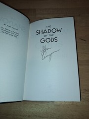 Shadow Of The Gods Hunger Of The Gods Fury Of The Gods Hand Signed!