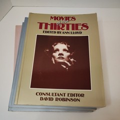 Movies of the Thirties, Forties, Fifties and Sixties Lot of 4 Book Collection