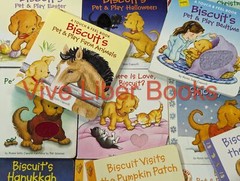 Lot of 5 Biscuit Board Books Lot Random – Children/Kids/Toddlers/Babies