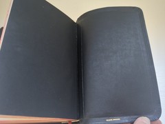 Nice 1942 Holman Jewel KJV Bible Black Genuine Morocco Leather