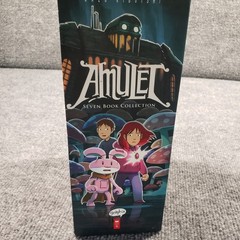 Amulet Box Set Books #1-7 Kazu Kibuishi Collection