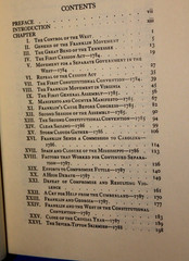 HISTORY OF LOST STATE OF FRANKLIN (1993 Overmountain Press Printing) 378 pgs