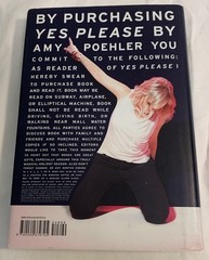 SIGNED Amy Poehler Yes Please First Edition 1st Printing 2014 Hardcover Book