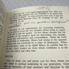 Bible Study Guide Abraham Moses Joseph David – Four Men of God 1972 Kunz Schell
