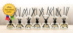 Reed Diffuser Set 6.7Oz 200Ml French Lavender Scented Diffuser with Sticks Home