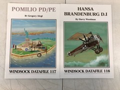 Windsock Datafile Collection, Lot of 9, 110-119, E-50
