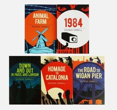The Classic George Orwell Collection 5 Books Box Set – Fiction – Paperback