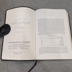 The Jack Van Impe Prophecy Bible KJV New Third Edition Burgundy Bonded Leather