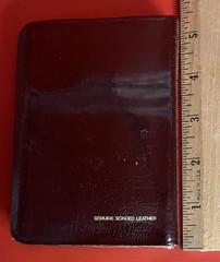 Nelson~The Smallest Bible~NASV~Burgundy Bonded Leather~Compact~Brand New