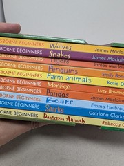 Usborne Beginners ANIMALS 10-Book Boxed Set Educational Development Corporation