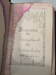 Vintage Holy Bible Illustrated With the Words of Christ Printed in Red (1940’s)