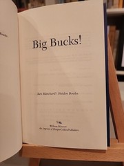 Trust Works! & Big Bucks by Ken Blanchard (SIGNED)