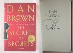 Signed 1st Ed THE SECRET OF SECRETS Dan Brown HC/DJ ROBERT LANGDON BOOK