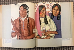 VINTAGE „Blackfeet Indians” by Frank Linderman; illustrations by Winold Reiss