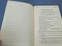 Scofield Bible Study Leaflets Leaders Book Series A, B, C, D, 1935