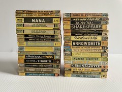 Lot of 32 Vintage 1940s Pocket Books Edition Paperbacks