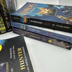 Warriors Series Mixed Titles 12 Book Lot Paperback Chapter Book Lot Erin Hunter