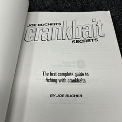 Joe Bucher’s Crankbait Secrets The First Complete Guide to Fishing W/ Crankbaits