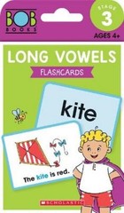 Scholastic Bob Books – Long Vowels Flashcards Phonics, Ages 4 and Up, Ki (Cards)
