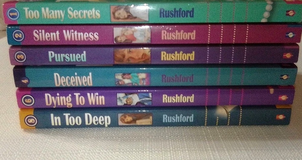 Jennie McGrady Mystery #1-4_#6, #8_ By Patricia H Rushford Book Lot 6 Paperback