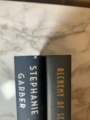 SIGNED Alchemy of Secrets by Stephanie Garber FIRST EDITION Black Page Edges