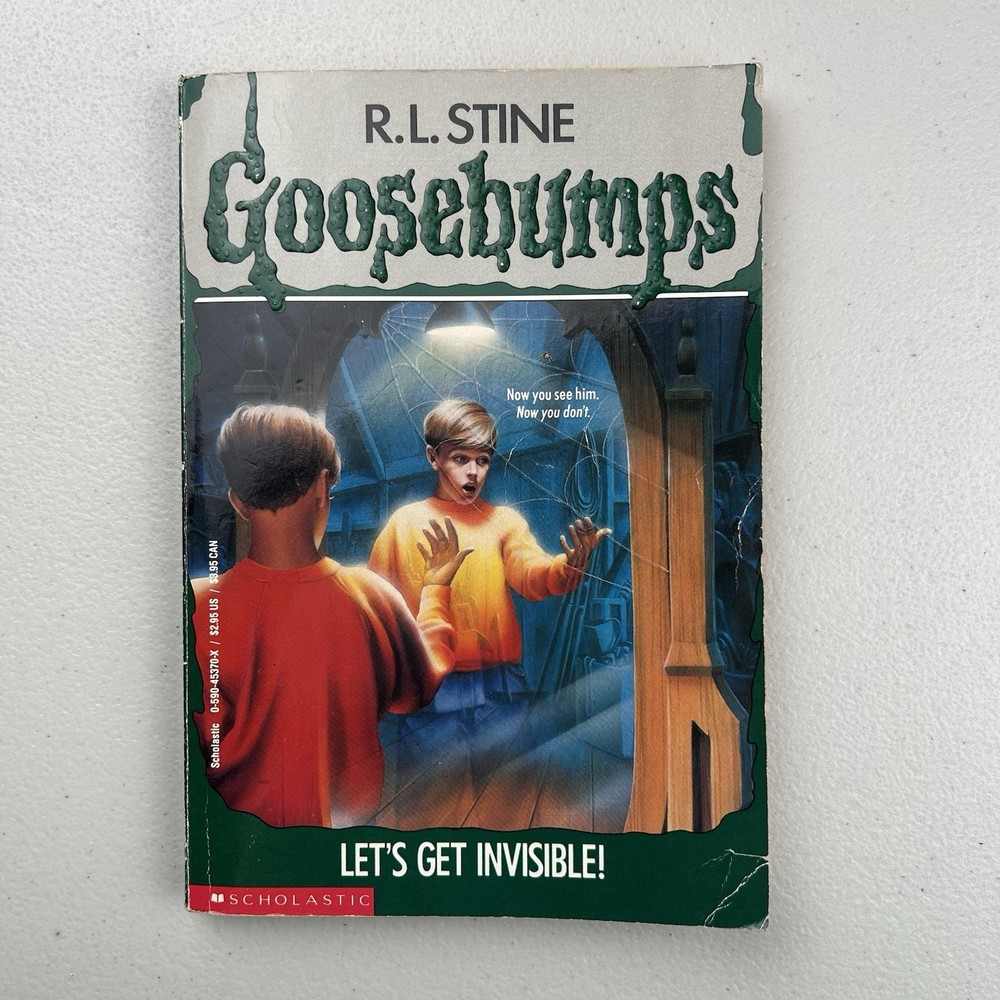 Goosebumps #6 Lets Get Invisible Unnumbered True 1st Edition 1st Print RL Stine