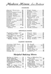 1914 Modern Mixes For Bakers Cook Book 62 Pages