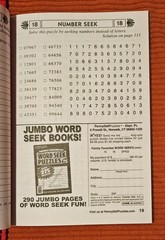 Lot of 3 Penny Press Penny’s Finest Super Word Search Seek Puzzle Books Variety