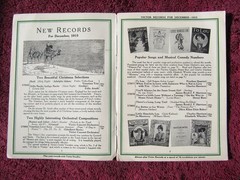 VICTOR BOOK OF THE OPERA Debut New RECORDS DEC 1915 Supplement Victrola CATALOG