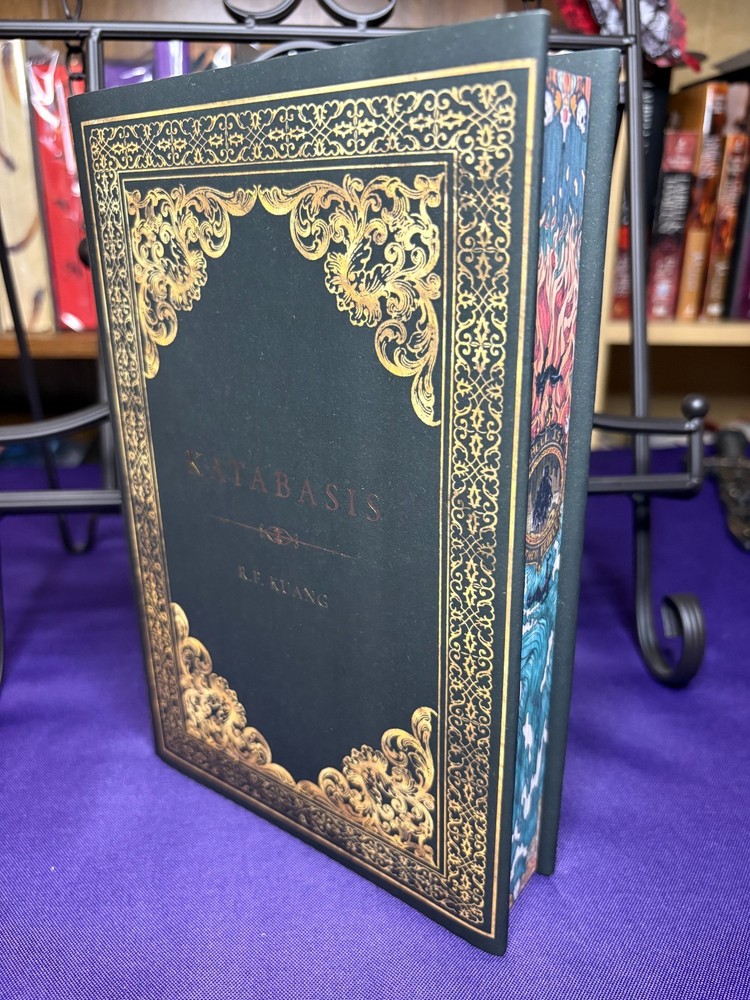 Katabasis by R. F. Kuang Librarian Box Deluxe Edition Plus Custom DJ