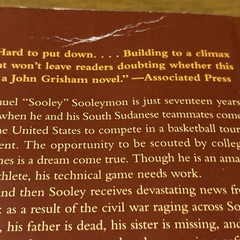 Sooley: A Novel By John Grisham 2022 PB Anchor Books 1st Edition