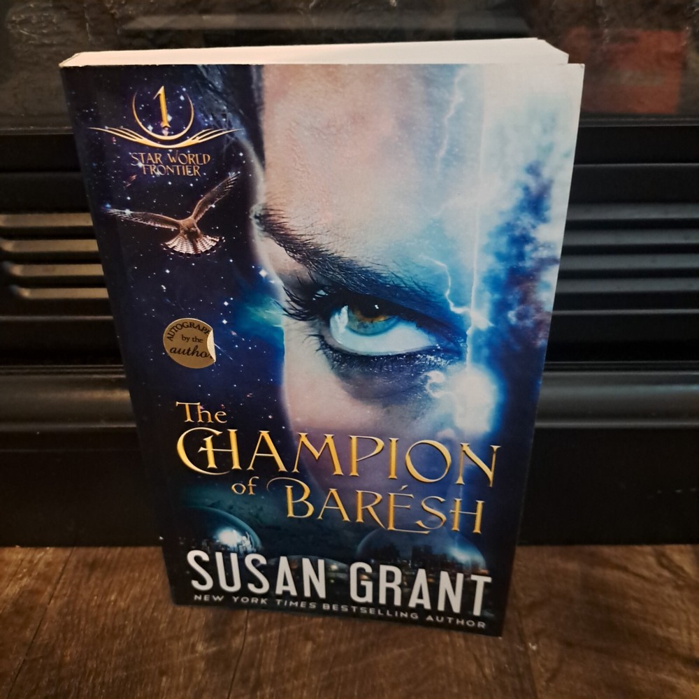 The Champion of Barésh by Susan Grant (2016, Trade Paperback) SIGNED By Author