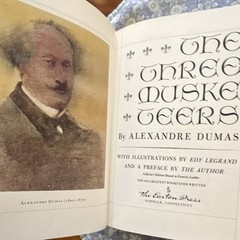 Easton Press Leather Bound Illustrated The Three Musketeers Alexandre Dumas