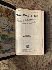 Vintage KJV Holy Bible John C Winston International Series READ / LOOSE PGS