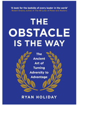 By Ryan Holiday THE OBSTACLE IS THE WAY Brand New Free Shipping USA ITEM
