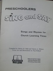 Preschoolers Sing & Say by Hull & Wilson Regular Baptist Press Spiral 1976