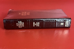 Nelson~The Smallest Bible~NASV~Burgundy Bonded Leather~Compact~Brand New