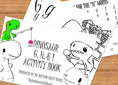 DIGITAL- 2025 Merrick GHI Children’s Dinosaur ACTIVITY BOOK *PRINT REQ’D* 15pgs