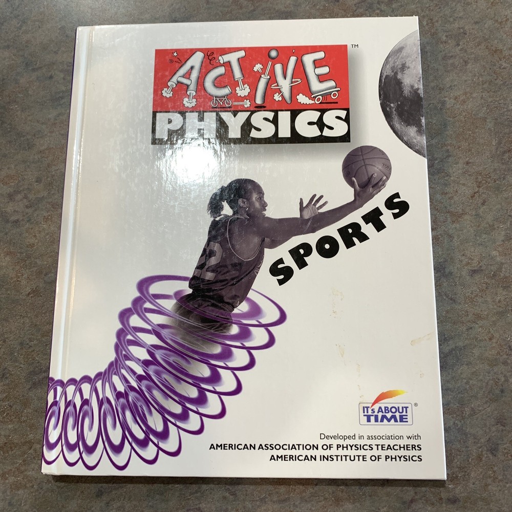 Active Physics Sports HC student book homeschool American institute teach