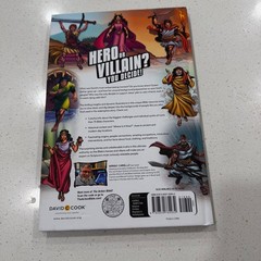 The Action Bible Heroes and Villains Sergio Cariello Hardcover David C Cook