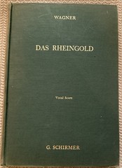 WAGNER: Das Rheingold- Vocal Score (Schirmer Hardcover), Hermann Uhde headshot