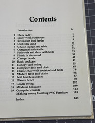 PVC Furniture Hard Cover Book by Edward A. Baldwin – 1992 1st Printing / Edition