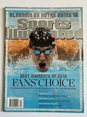 Sports Illustrated December 31, 2012 Michael Phelps Olympic Swimming – No Label