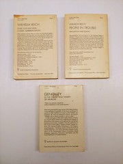 3x Wilhelm Reich Paperback Psychology Books – SET AS SHOWN