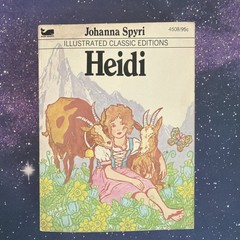 Lot of 3 Books Illustrated Classic Editions Mini Paperback Books Heidi, Wizard