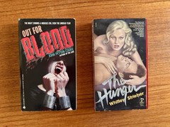VAMPIRE Dracula PAPERBACK Book LOT Horror PN ELROD Les Daniels DAN SIMMONS++